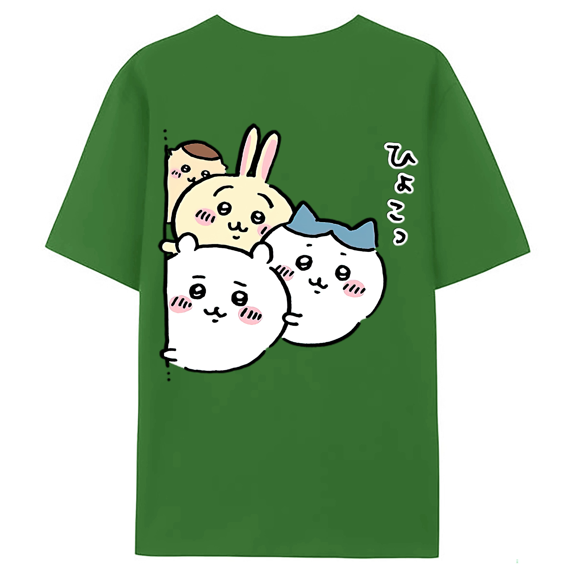 （画像用） ちいかわ ちいかわ Chii-kawa chiikawa レディース半袖Tシャツ(バックプリント)
